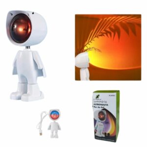 LUMINÁRIA ASTRONAUTA LUZ POR DO SOL X-CELL XC-LM-05