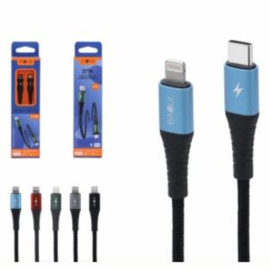 CABO DE DADOS 27W LIGHTNING/TIPO C 1m INOVA CBO-12436 TPC/I6