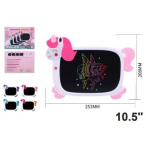 Lousa Magica Unicornio 10,5" - Inova Kk-1058