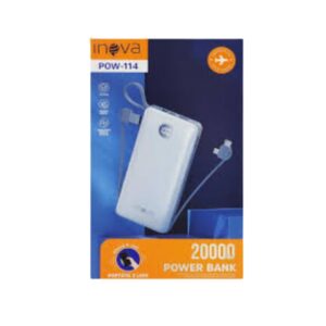 Carregador Portatil Power Bank 2000mah Inova Pow-114