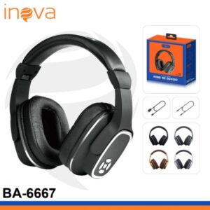 FONE DE OUVIDO BLUETOOTH HEADPHONE INOVA BA-6667