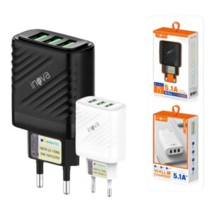 CARREGADOR FONTE 5.1A INOVA CAR-3248F