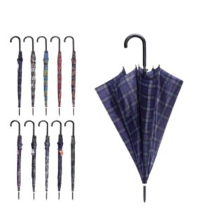 Guarda Chuva 23″ Listras Xadrez – Invas Umbr-12494