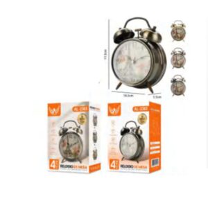 Relogio Despertador Retro Altomex Al-2303