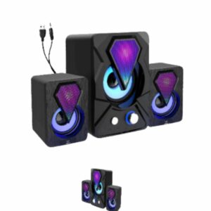 Caixa de SOM para PC 80W USB 5V Kapbom Ka-171