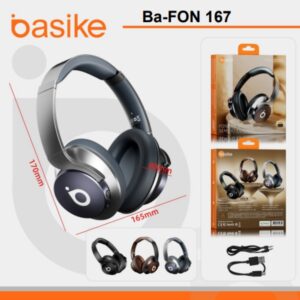 Fone de Ouvido Headphone Bluetooth Basike BA Fon-167