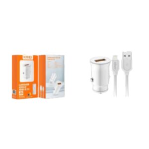 Carregador Veicular Iphone 3a/18w Kaidi Kd-501a
