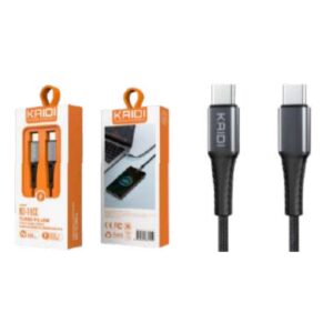 Cabo de Dados tipo C para tipo C 1M Kaidi Kd-19cc