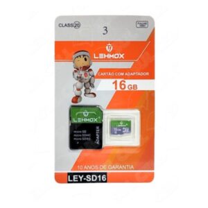 Cartão de Memoria 16gb Lehmox Ley-sd16
