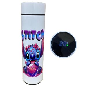 Garrafa Termica 500ml Lilo e Stitch com Sensor