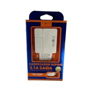 Carregador tipo C 3.1a Inova Car-3235c