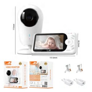 Baba Eletronica com Camera sem FIO Eletromex El-1808