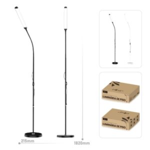 Luminaria LED Pedestal 1820mm Bivolt Inova Kv-748
