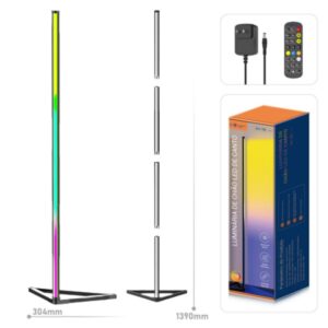 Luminaria de LED RGB Vertical 12W Controle Remoto Kv-751