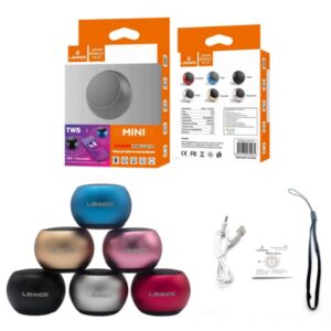 Caixa de SOM Bluetooth TWS Lehmox Les-m3