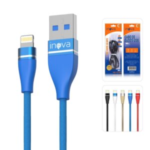 Cabo de Dados I6 Lightning 3.1a 1M Inova Md-12789