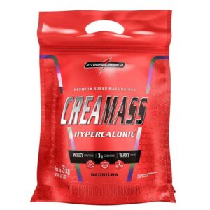 BAG Whey Creamass Hipercalorico Integralmedica Baunilha 3KG