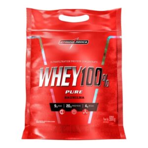 BAG de Whey 100% Pure Integralmedica Baunilha 900g