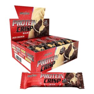 BARRA DE PROTEINA DUO CRUNCH INTEGRALMEDICA CX 12 UNI 45g