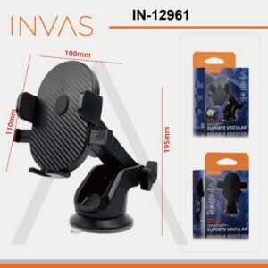 SUPORTE VEICULAR COM VENTOSA INVAS IN-12961