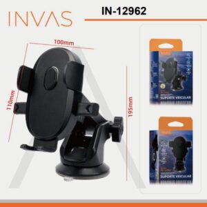 SUPORTE VEICULAR COM VENTOSA INVAS IN-12962