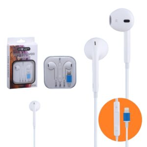 Fone de Ouvido com FIO Lightning I6 Inova Kv-366