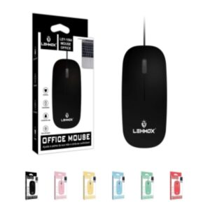 Mouse Optico com FIO Lehmox Ley-1564