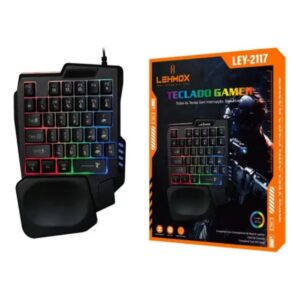 Teclado Gamer de UMA MÃO Lehmox Ley-2117