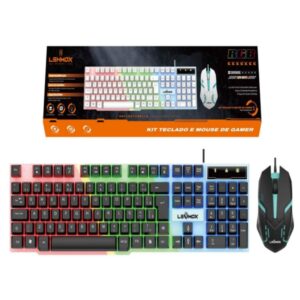 KIT Teclado e Mouse RGB Lehmox Ley-2073