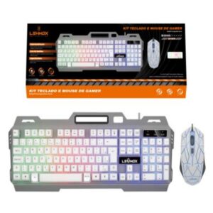 KIT Teclado e Mouse RGB Lehmox Ley-2078
