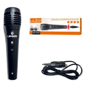 Microfone Profissional com FIO Lehmox Ley-2167