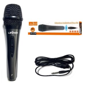 Microfone Profissional com FIO Lehmox Ley-2169