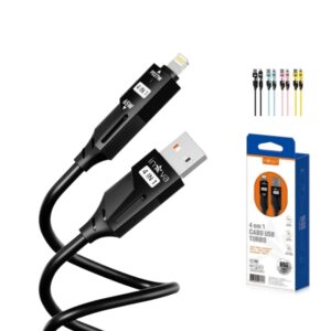 CABO DE DADOS 4EM1 65W 1M INOVA KV-12985