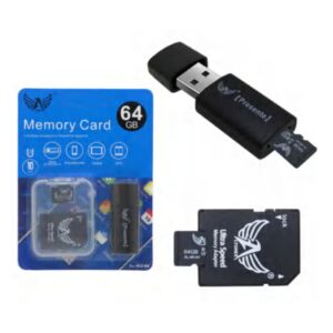 Cartão de Memoria 64gb Adptador USB Altomex Al-mo-64