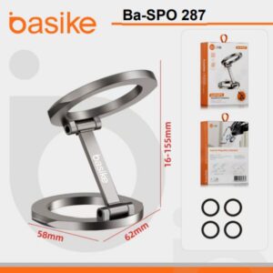 Suporte de Celular Magnetico Dobravel Basike BA Spo-287