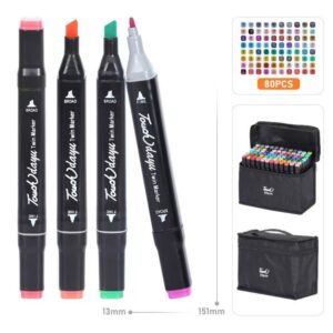 CANETA MARCADOR INOVA 80 PÇS DP-13036