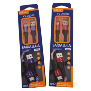 CABO DE DADOS TIPO C 1M 3.4A INOVA CBO-20200/KV-20200 TPC