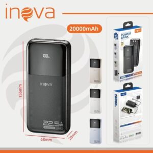 Powerbank 20000mah 22.5w Inova Pow-13016