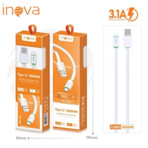 CABO DE DADOS TIPO C 1M 3.1A INOVA HBT-8802