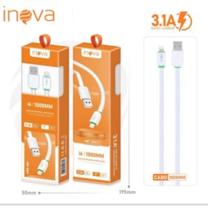 CABO DE DADOS LIGHTNING 1M 3.1A INOVA HBT-8803