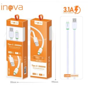 CABO DE DADOS TIPO C 2M 3.1A INOVA HBT-8804