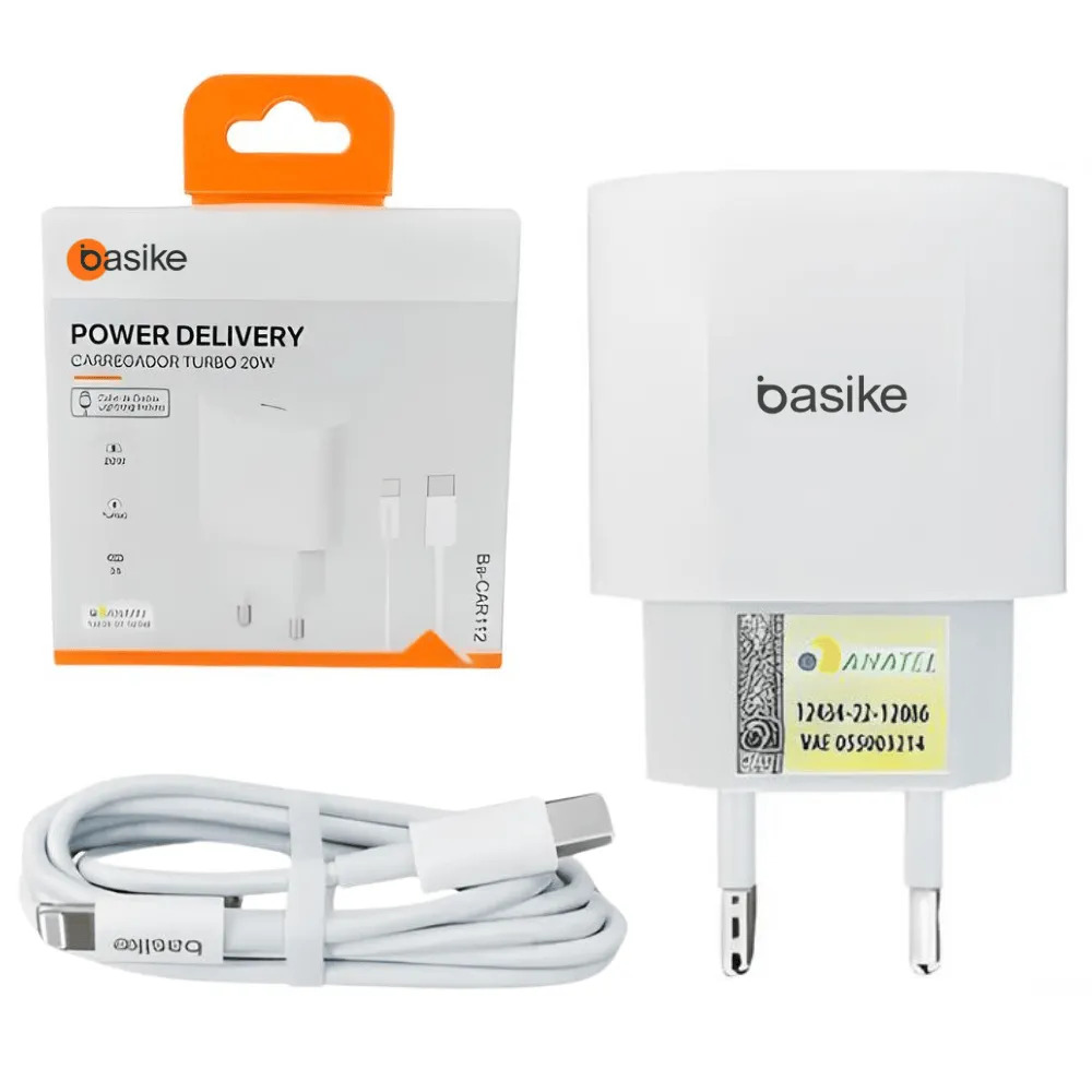 Carregador Fonte tipo C 30W Basik BA Car-112a