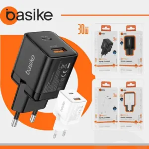 Carregador Completo 30W Basike BA Car-048 CL