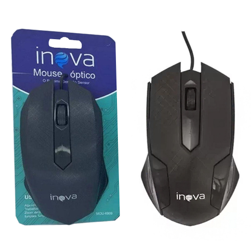 HOME 136 Mouse Optico USB com FIO Mou-6909