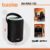 Caixa de SOM Bluetooth 80W RGB Basike BA Rad-132