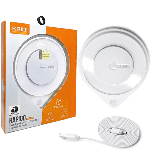 HOME 26 Carregador Indutivo Fast Turbo Kaidi Kd-205