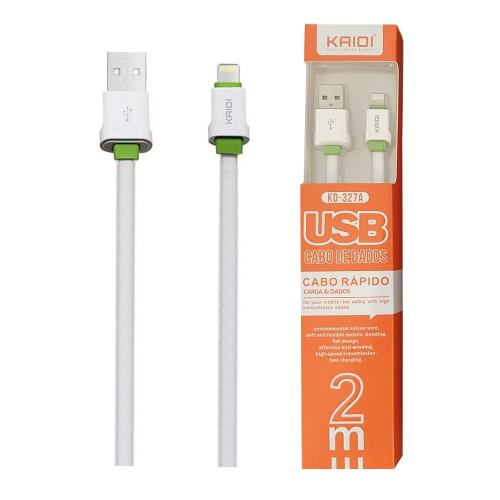 HOME 88 Cabo Carregador Dados Turbo Lightning Kaidi Kd-327a