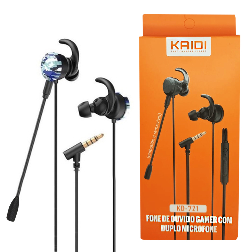 HOME 21 Fone de Ouvido Gamer Kaidi Kd-721