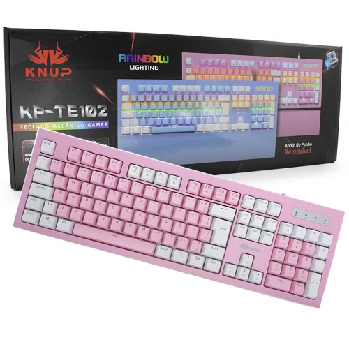 HOME 145 Teclado Gamer USB Anti-ghosting para Computador Kp-te102