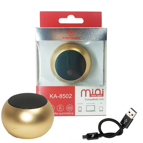 HOME 33 Mini Caixa de SOM Bluetooth Ka-8502